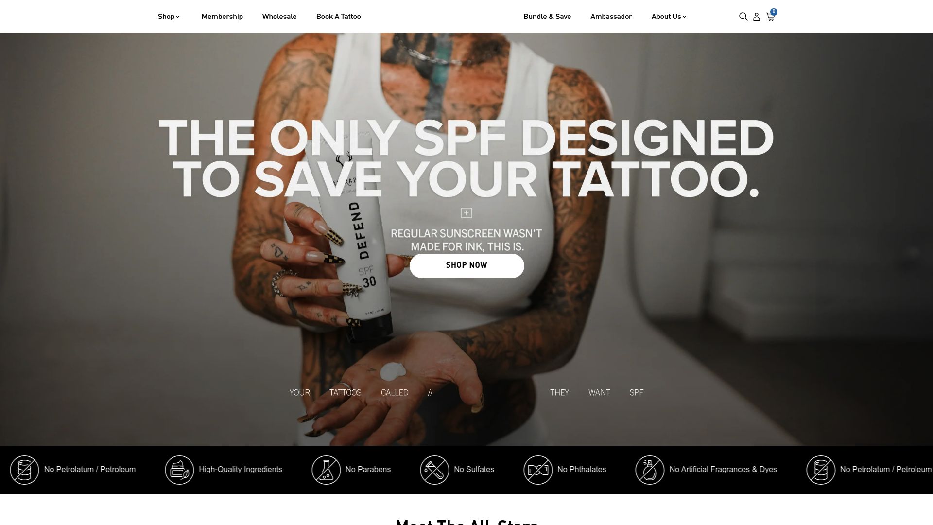 Screenshot of Mad Rabbit Refresh Body Wash product page