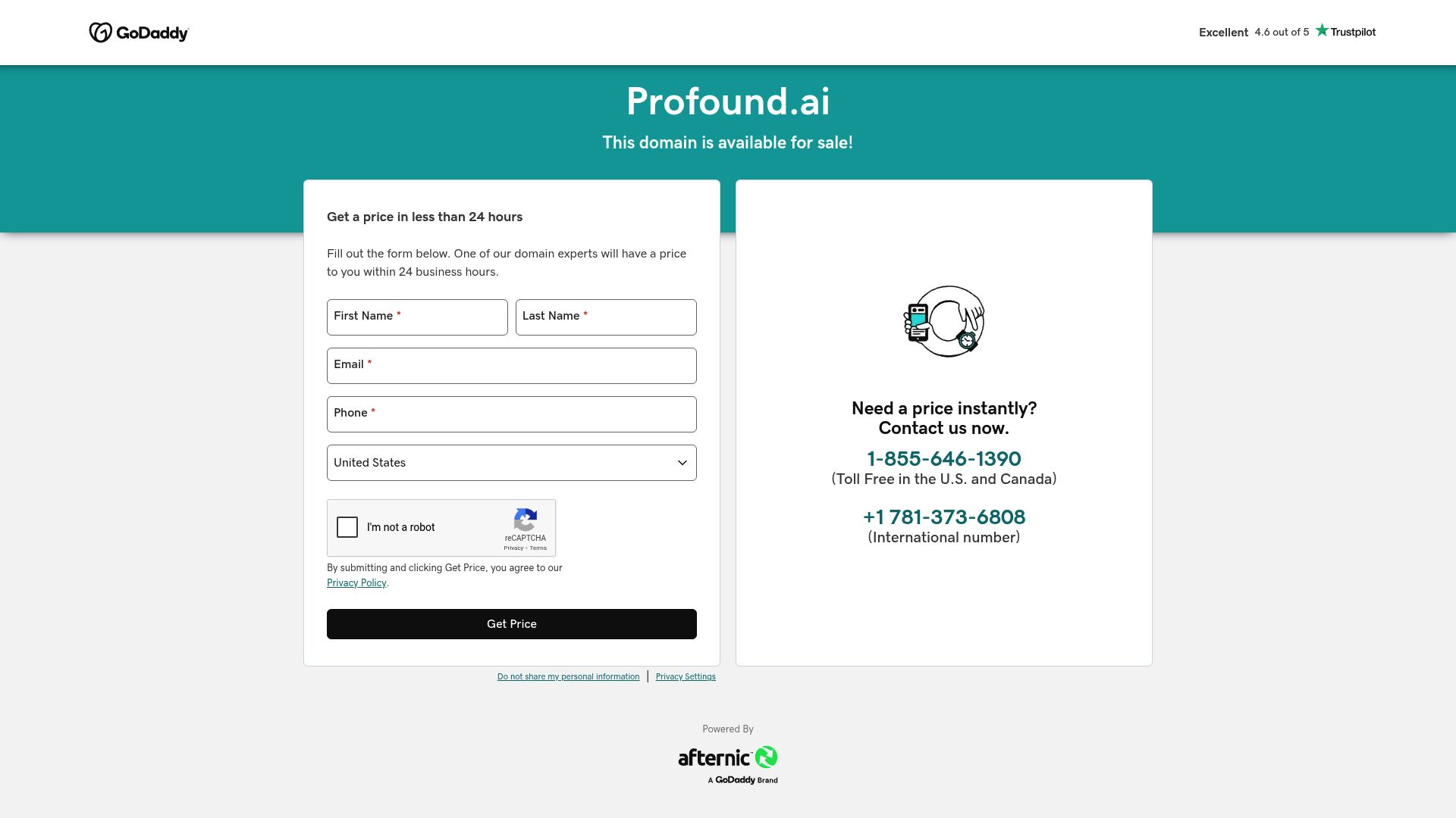 Profound AI Enterprise Dashboard