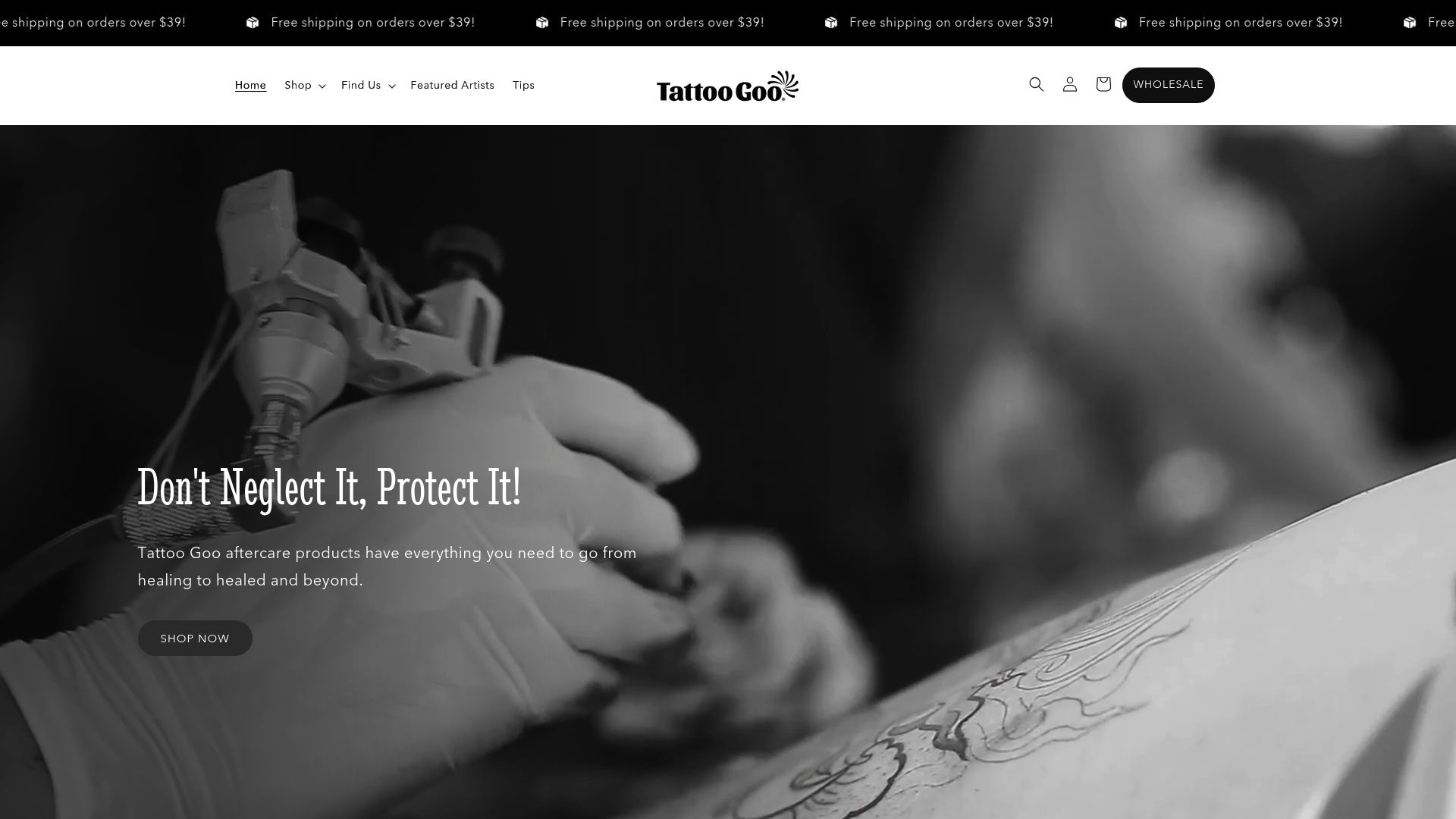 Screenshot of Tattoo Goo Deep Cleansing Oil Antimicrobial Soap product page